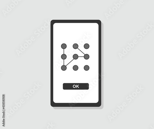 design about keypad icon illustration