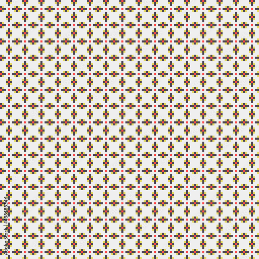 Abstract Cross Pattern generative computational art illustration Abstract Cross Pattern generative computational art illustration
