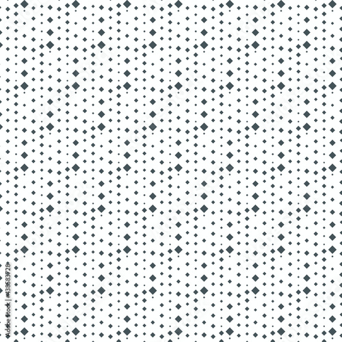 Geometric vector pattern, repeating miniature of diamonds shapes in big and small size on vertical. Pattern is clean for fabric, wallpaper, printing. Pattern is on swatches panel