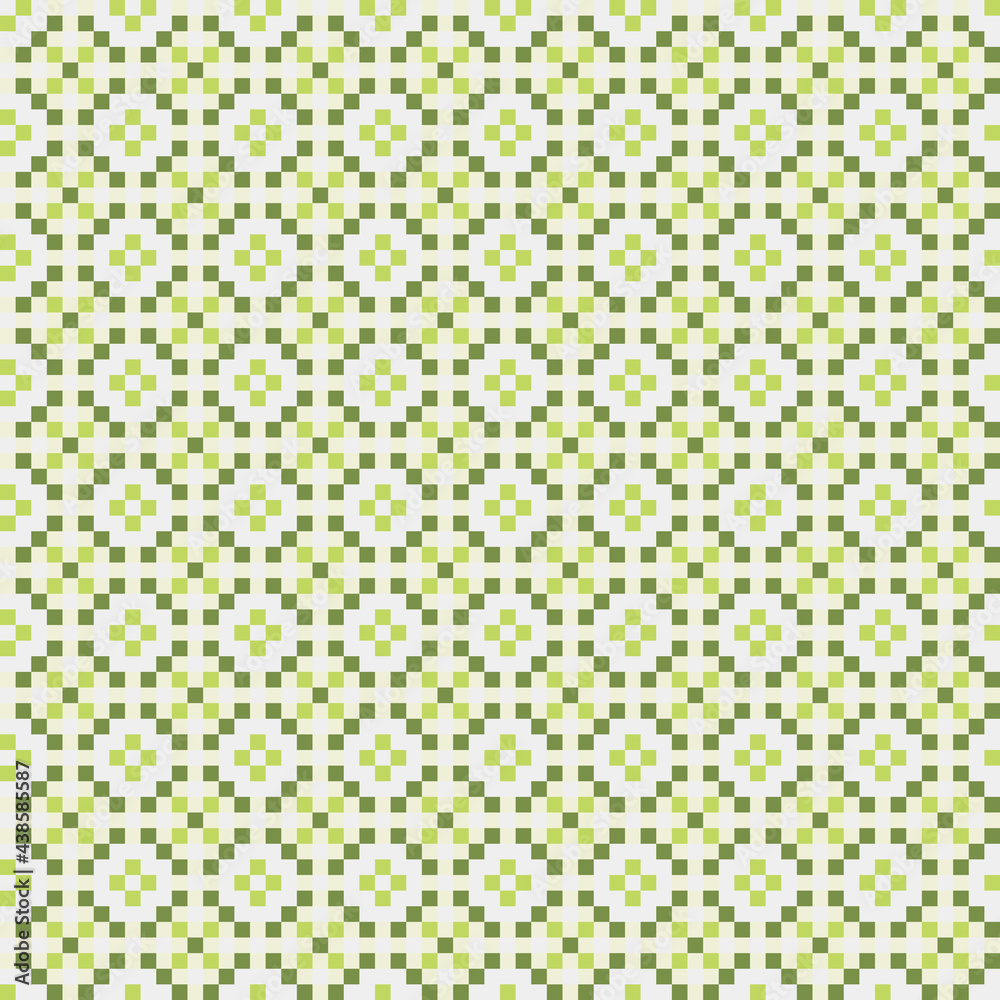 Abstract Cross Pattern generative computational art illustration