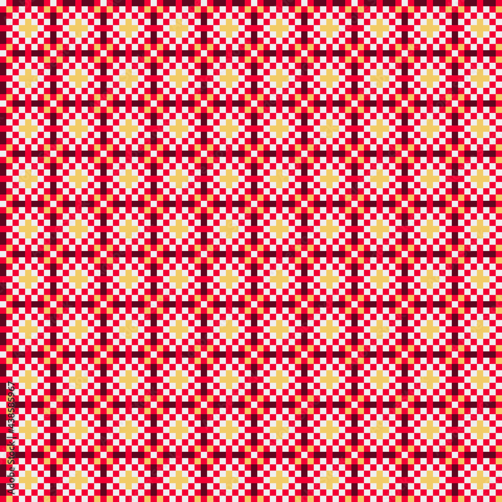 Abstract Cross Pattern generative computational art illustration Abstract Cross Pattern generative computational art illustration