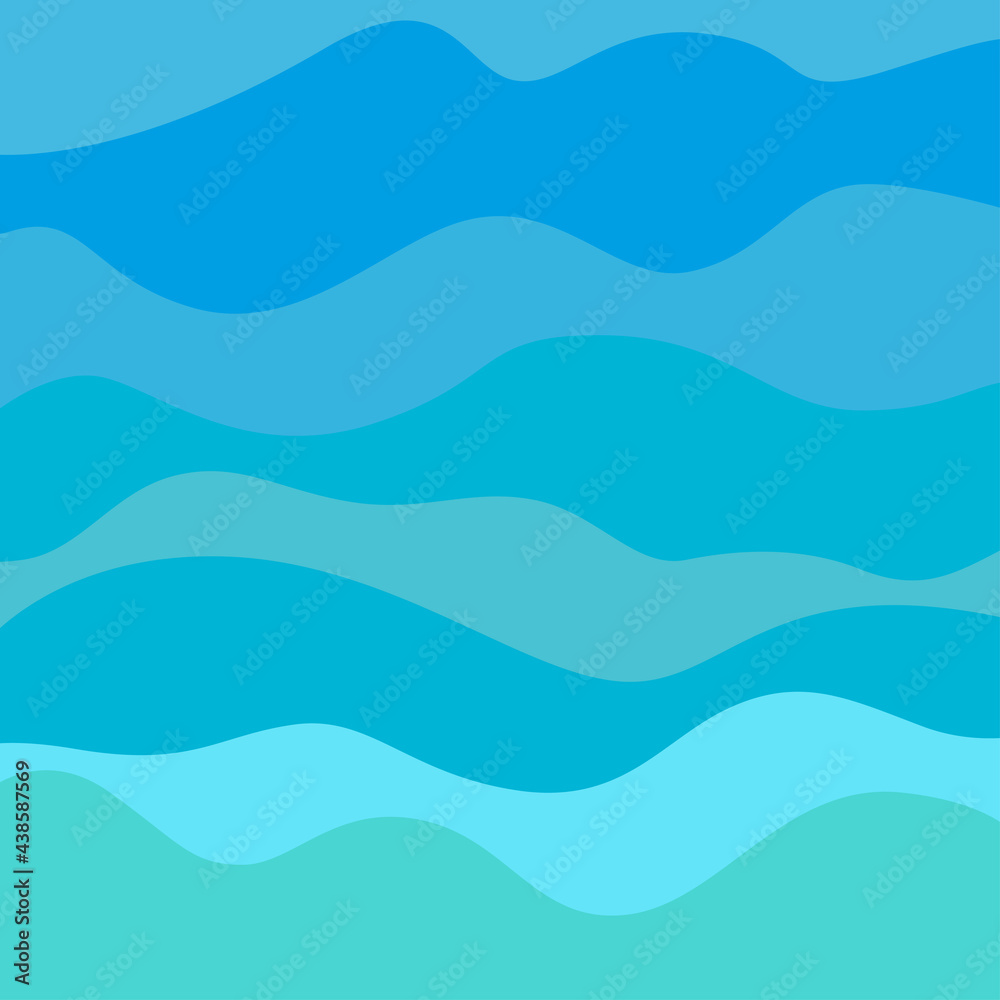 Abstract geometric wallpaper of the surface. Cute background. Cold colors. Pattern with lines and waves. Multicolored texture. Decorative style. Dinamic texture. View from above. Doodle for design Abstract geometric wallpaper of the surface. Cute background. Cold colors. Pattern with lines and waves. Multicolored texture. Decorative style. Dinamic texture. View from above. Doodle for design