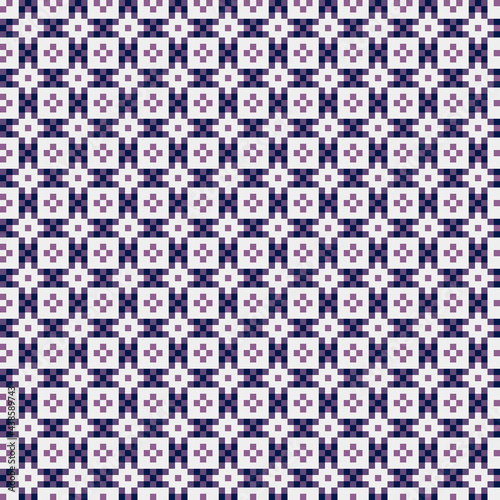 Abstract Cross Pattern generative computational art illustration