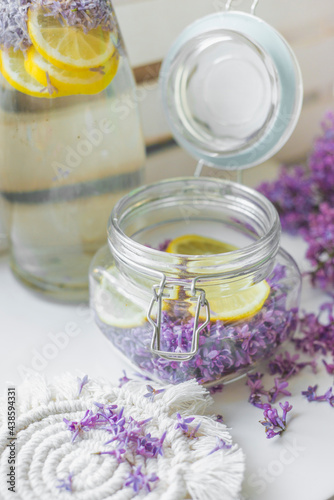 Lilac lemonade 