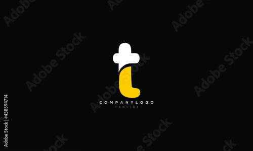 TL LT T AND L Abstract initial monogram letter alphabet logo design photo