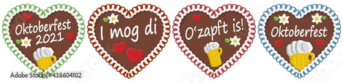 gingerbread heart Oktoberfest 2021 2022