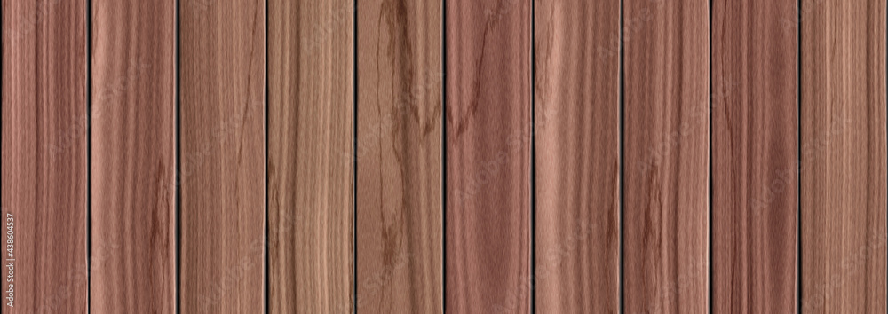 Fototapeta premium Wood texture. Lining boards wall. Wooden background. pattern. Showing growth rings