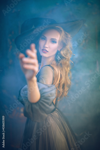 dark and beautiful witch