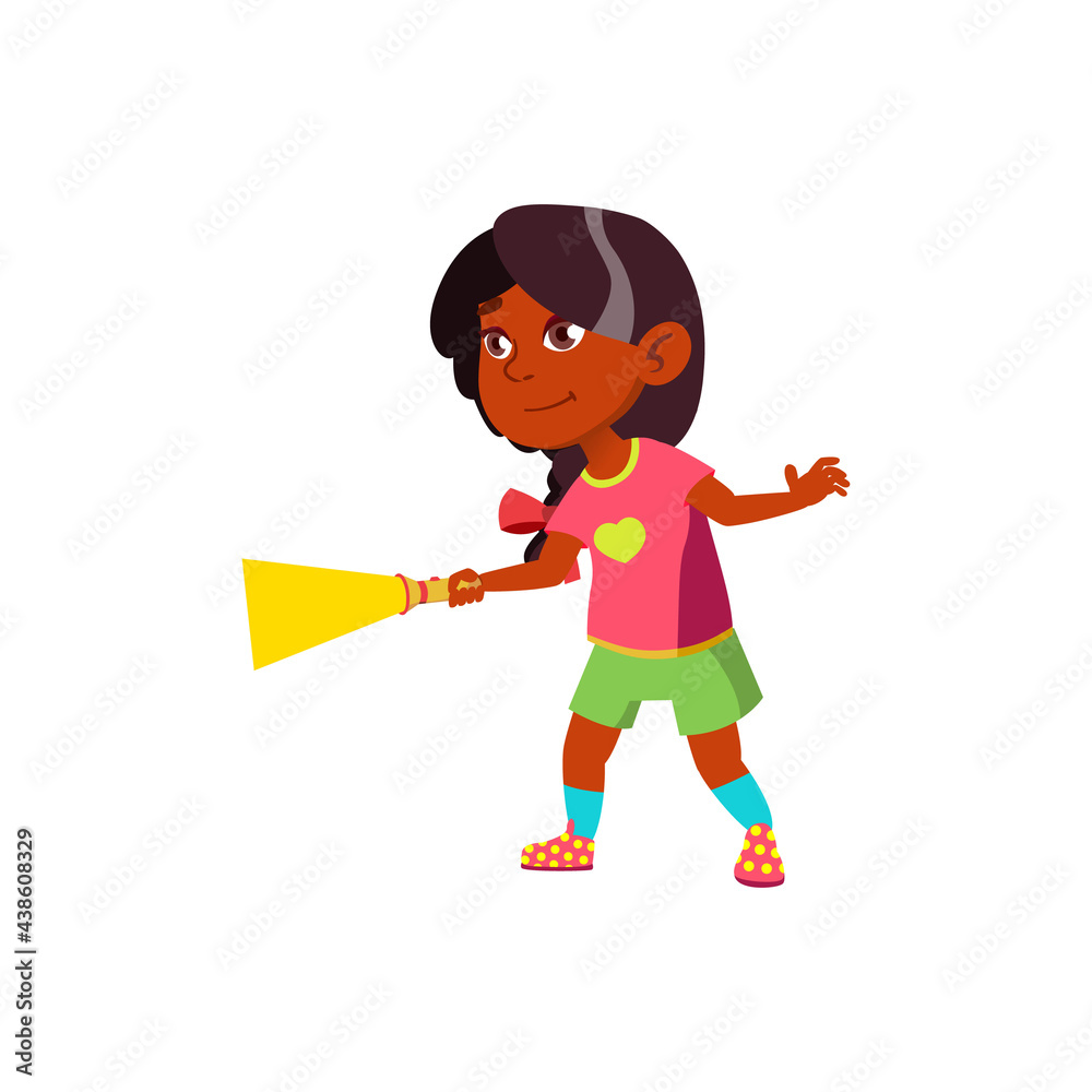 indian girl kid lighting with torch in dark room cartoon vector. indian girl kid lighting with torch in dark room character. isolated flat cartoon illustration indian girl kid lighting with torch in dark room cartoon vector. indian girl kid lighting with torch in dark room character. isolated flat cartoon illustration