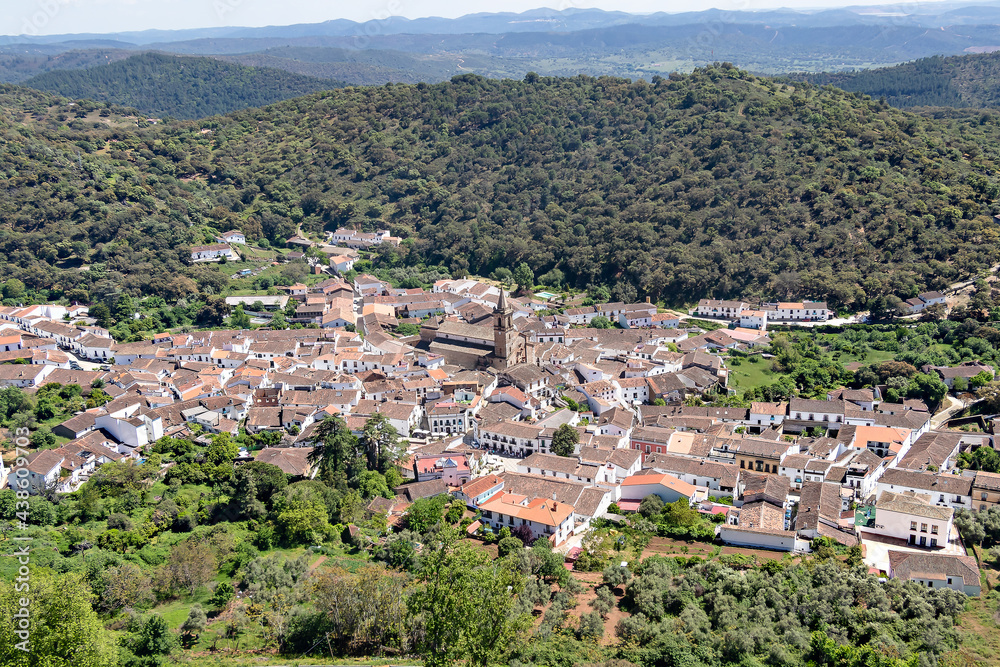 Alajar, municipality in the Sierra de Aracena, province of Huelva, Andalusia. It gives its name to the highest mountain pass in the province of Huelva, with 837 meters of altitude