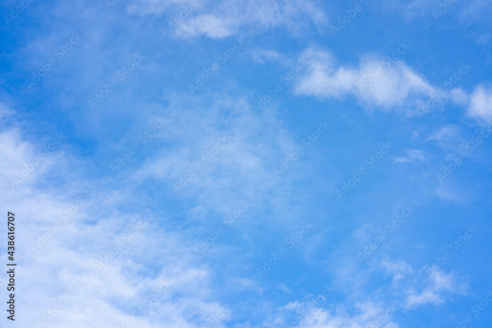 Blue sky with white clouds Blue sky with white clouds