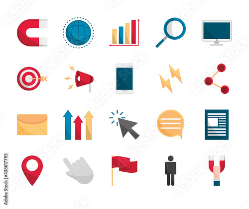set of inbound marketing