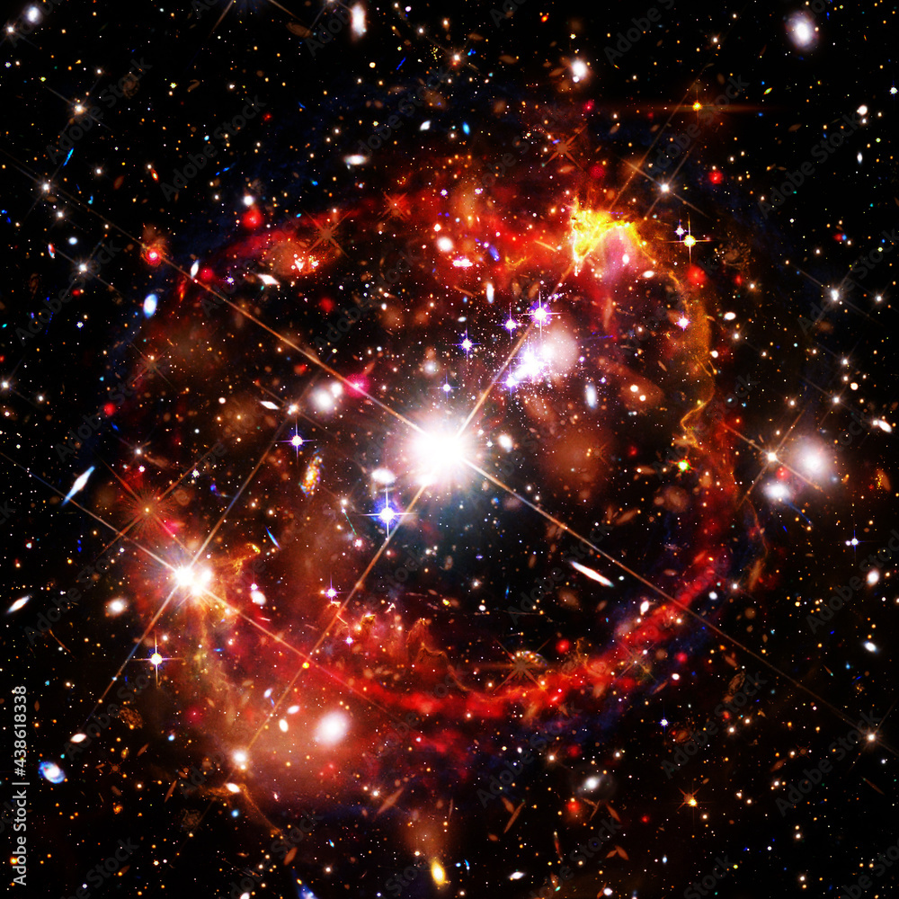 Far being shone galaxy. The elements of this image furnished by NASA. Far being shone galaxy. The elements of this image furnished by NASA.