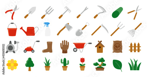 Gardening Icon Set