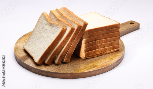 Obraz na plátně Sliced white bread