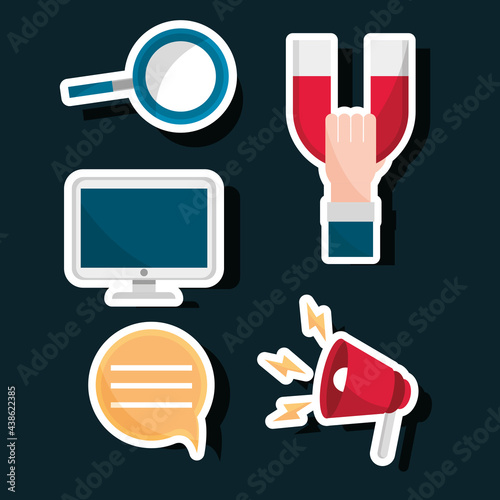 inbound marketing stickers