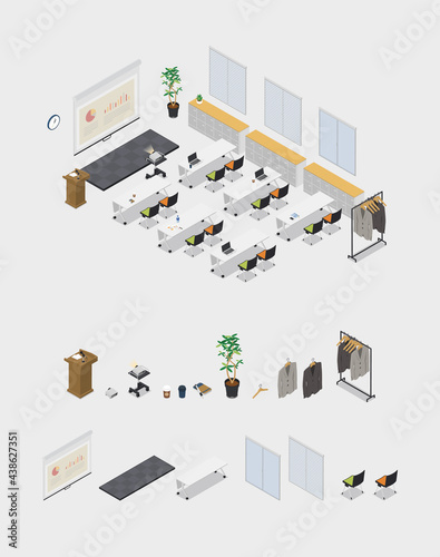 オフィス用品4　スピーチルーム、プレゼンルーム 　Office supplies part4