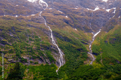 Norwegian fjords vistas photo