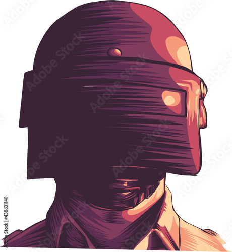 popart pubg character 