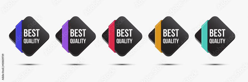 Best quality icon, badge, logo, label, emblem vector illustration for product packaging Best quality icon, badge, logo, label, emblem vector illustration for product packaging