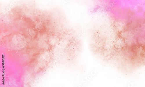 full color scribble texture. Abstract watercolor on white background. full color abstract watercolor background.