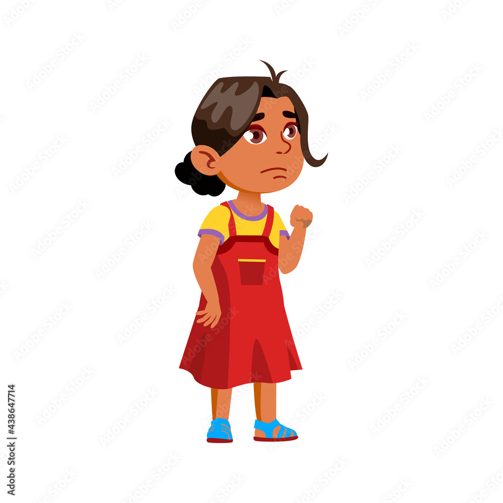 confused indian girl look at toy in store cartoon vector. confused indian girl look at toy in store character. isolated flat cartoon illustration confused indian girl look at toy in store cartoon vector. confused indian girl look at toy in store character. isolated flat cartoon illustration