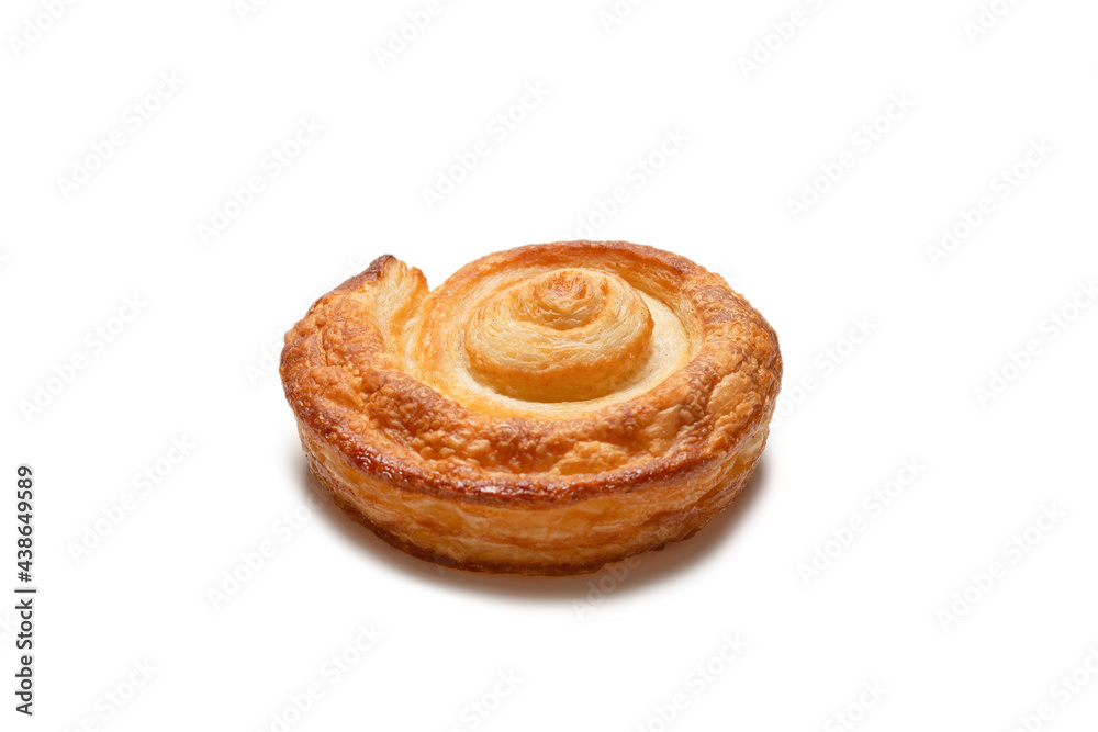 Tasty puff isolated on a white background. Tasty puff isolated on a white background.