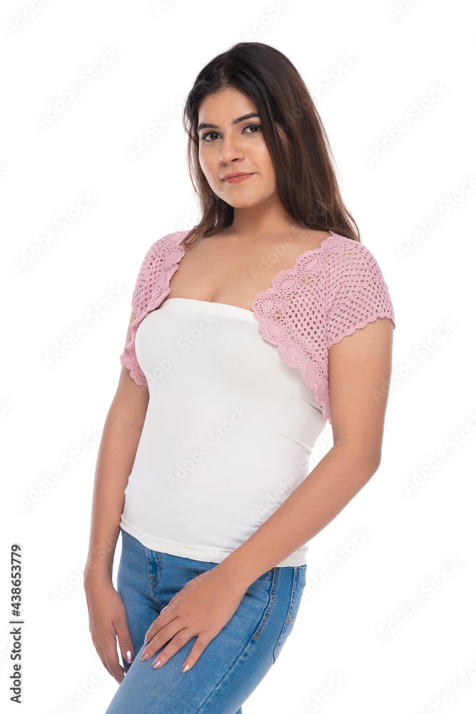 Young Indian woman lifestyle wearing casual wear