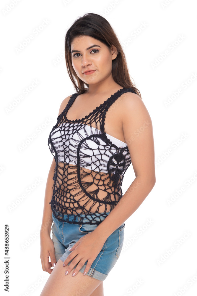Young Indian woman lifestyle wearing casual wear