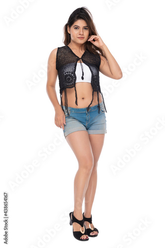 Young Indian woman lifestyle wearing casual wear