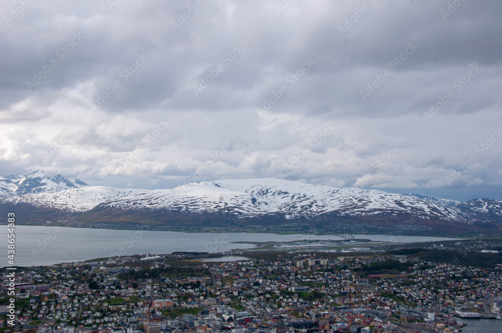 Norwegian landscapes from the mountain tops and the sea
