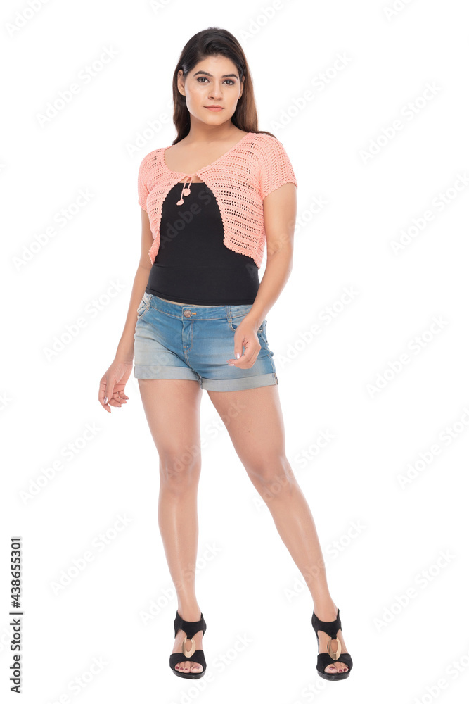 Young Indian woman lifestyle wearing casual wear