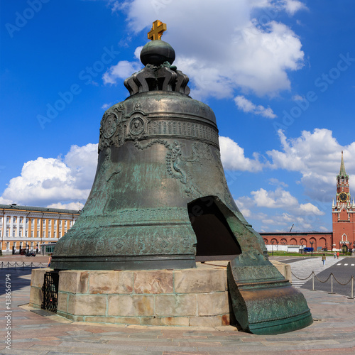 Tsar Bell in Moscow Kremlin, Russia photo