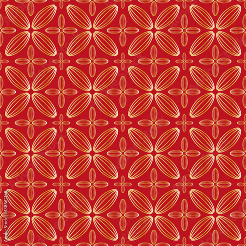 cacao beans seamless pattern