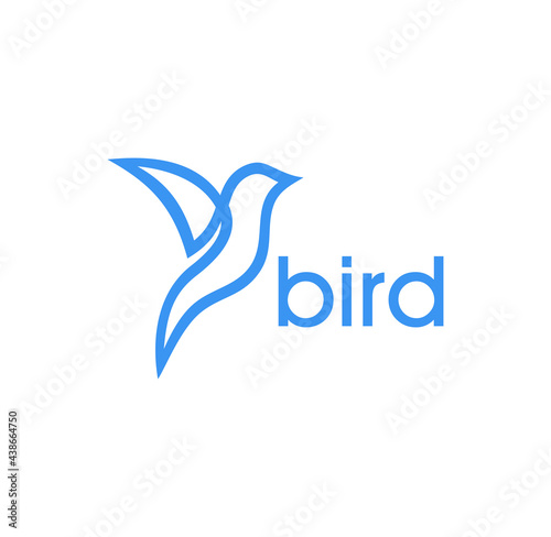Free Download Abstract bird logo design illustration vector eps format , suitable for your design needs, logo, illustration, animation, etc. - GFXLoad