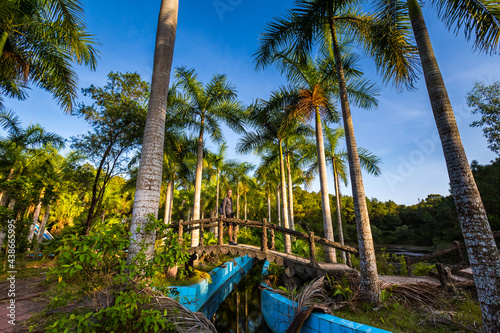 Obraz na płótnie Thuy Tien Lake Hue Vietnam w salonie