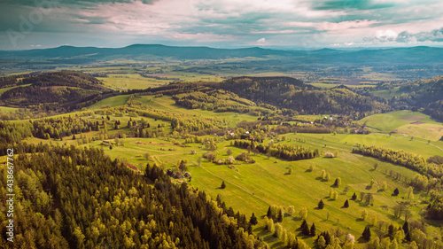 Polish Moutains - The Kłodzko Valley - is a cirque of the Sudetes mountain range that covers the central part of Kłodzko County in south-western Poland © Adam