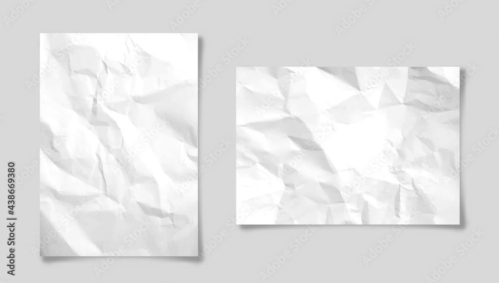 Blank realistic notebook size a4 isolated on white