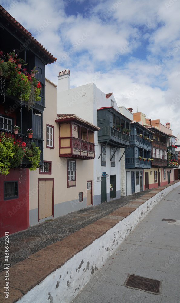 traditional, aristocratic houses of Arab style, In the Canary Islands, La Palma