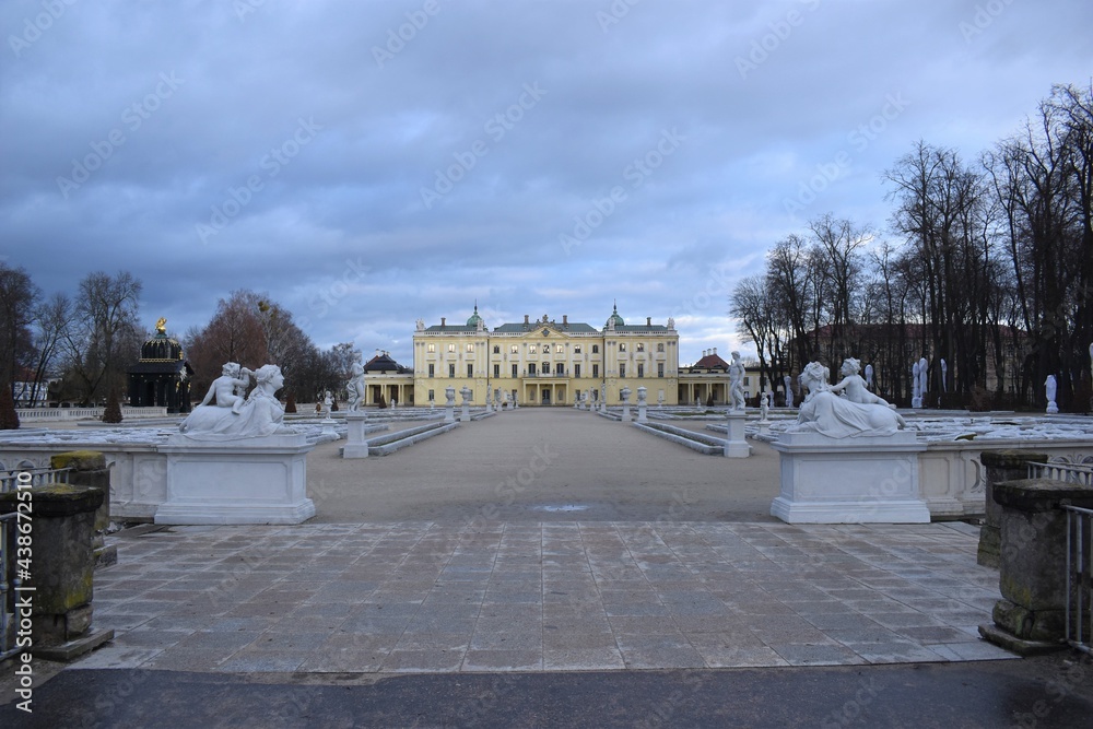 Naklejka premium Branicki palace, Bialystko