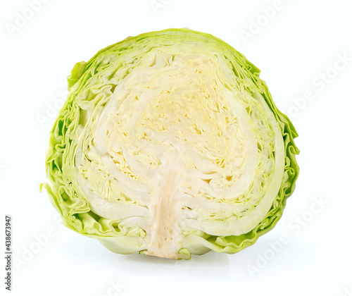 Fresh green half cabbage © artspace