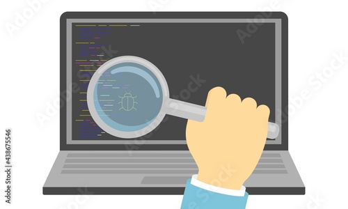 Detection of errors in the program code.