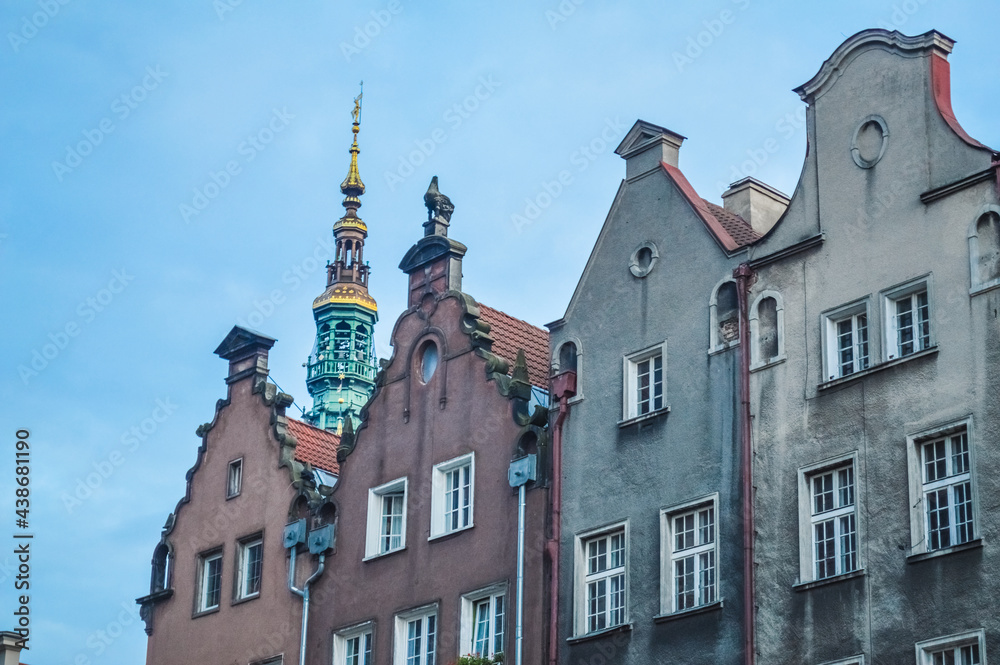 Old architecture of Gdansk, Poland