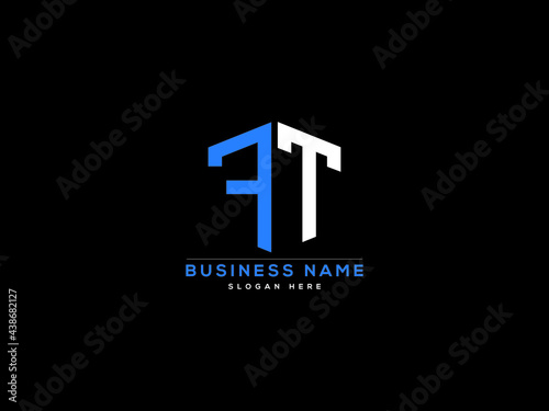Letter FT Logo, creative ft logo icon vector for business