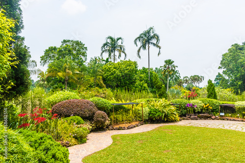 Fotografia Landscape of Singapore botanic gardens