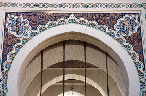 Traditional and handicraft zellige (tile) in Morocco