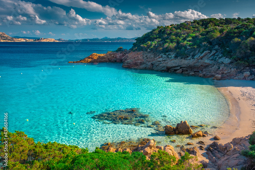 Fototapeta Naklejka Na Ścianę i Meble -  Amazing beach of Spargi island, Maddalena Archipelago, Sardinia Italy