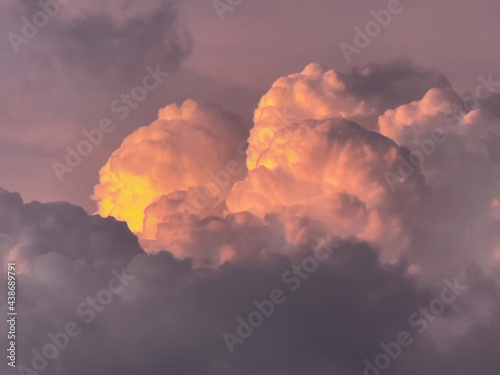 Fototapeta Naklejka Na Ścianę i Meble -  Sky and Clouds in The Midwest