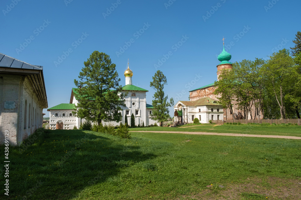 One of the corners in the Borisoglebsky Monastery Yaroslavl region, Russia. One of the corners in the Borisoglebsky Monastery Yaroslavl region, Russia.