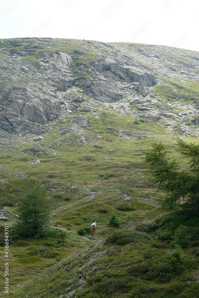 Fototapeta premium Hiking around Exilles